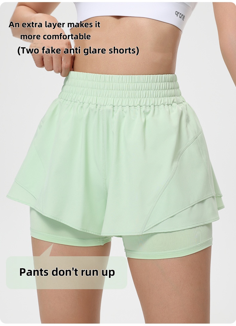 Running Gear Women - Thin breathable shorts with high elasticity