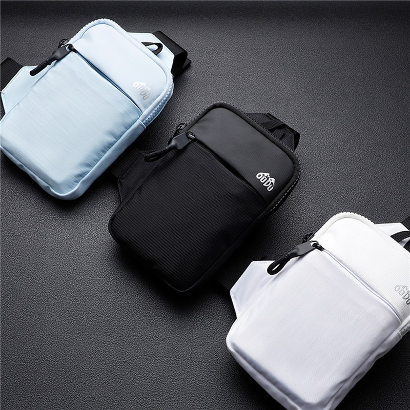 Running Belt Waist - Casual Men Shoulder Chest Bag Nylon