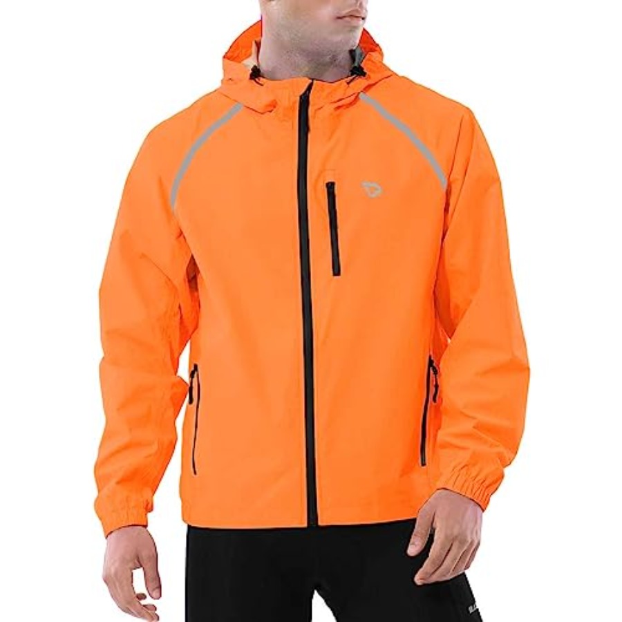 Running Gear For Rain - Men's Rain Jacket Waterproof Windbreaker Raincoat
