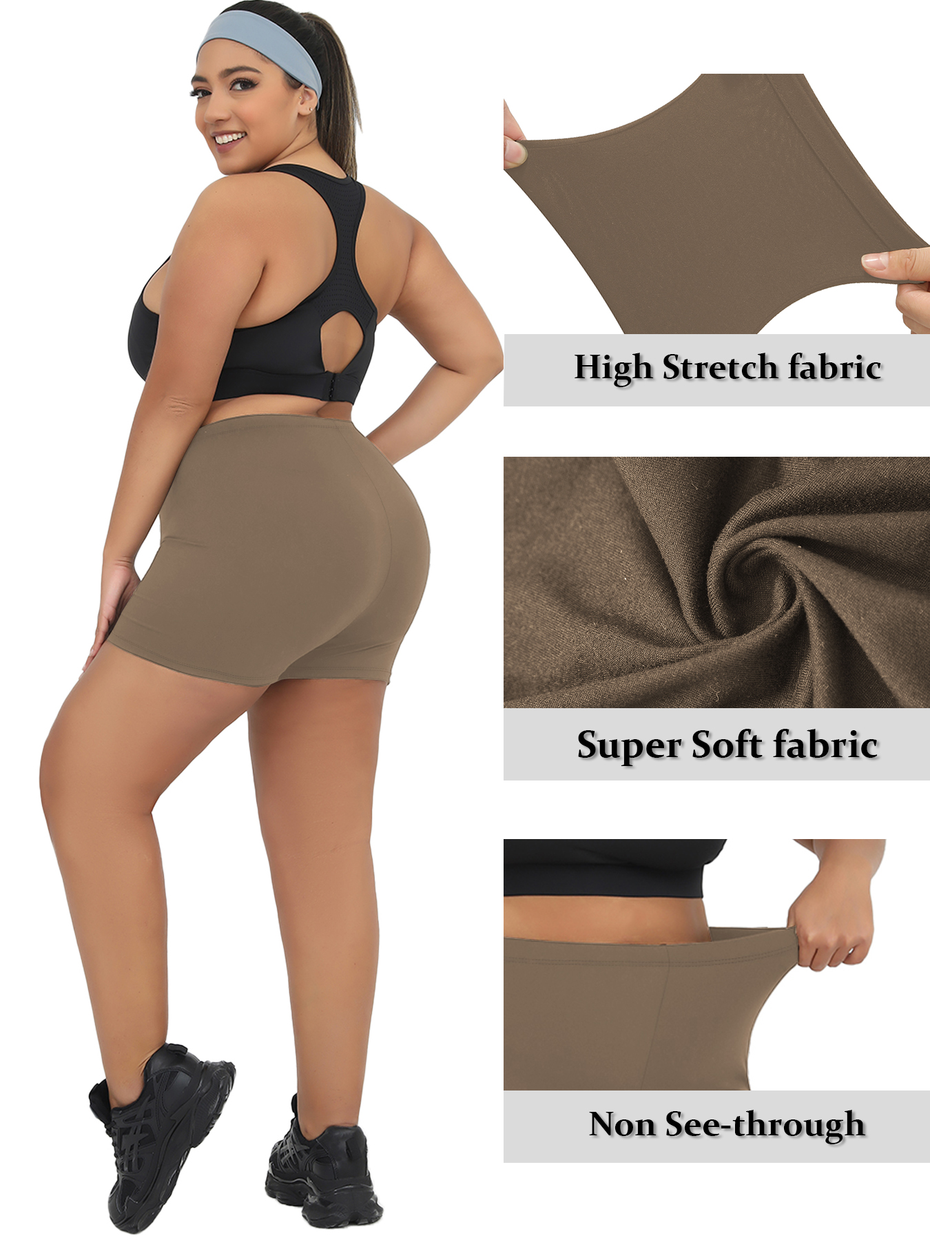 Plus Size Women's High Elastic - Running Gear Women ulasan dan harga