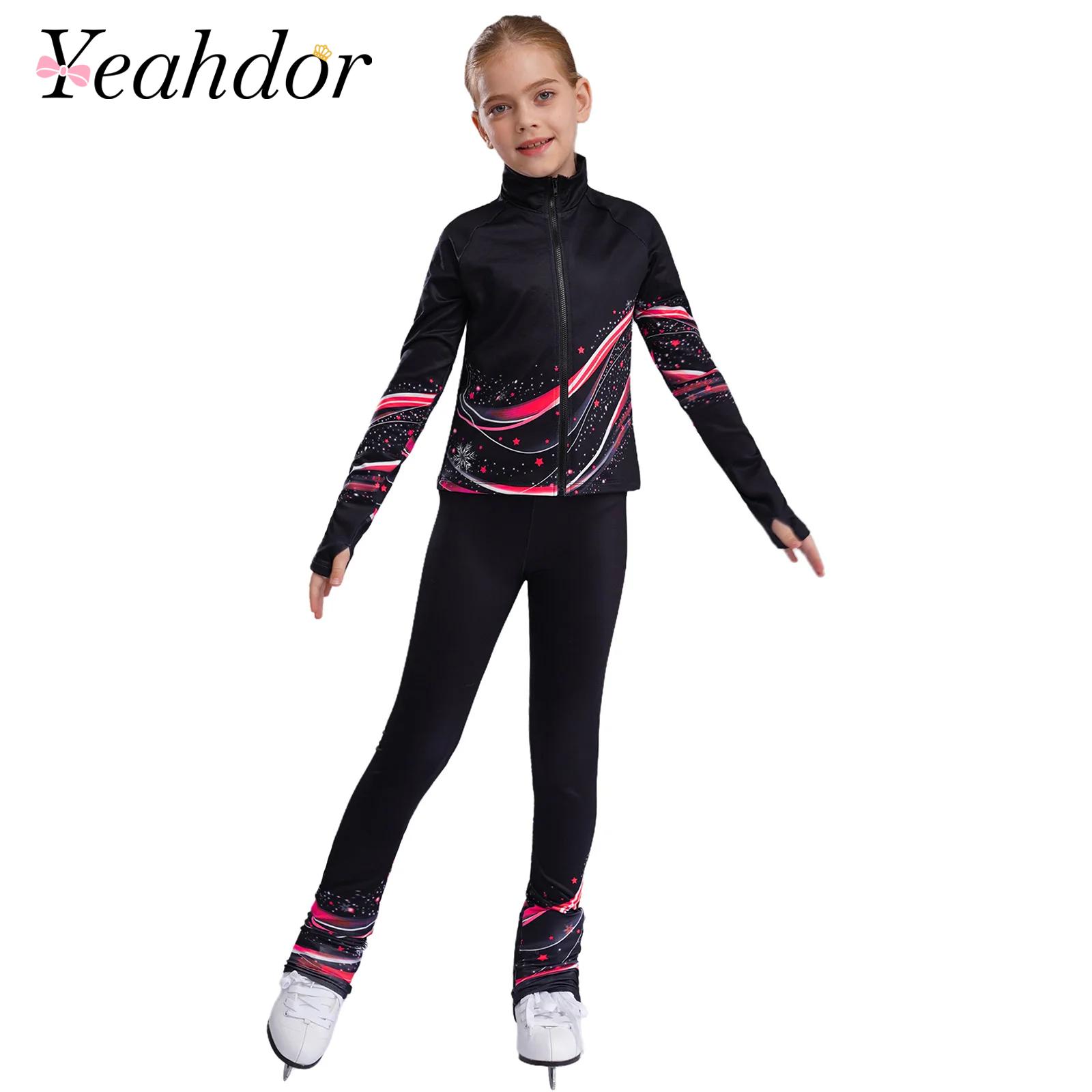 Kids Girls Fleece Sports Gymna - Running Gear For Kids ulasan dan harga
