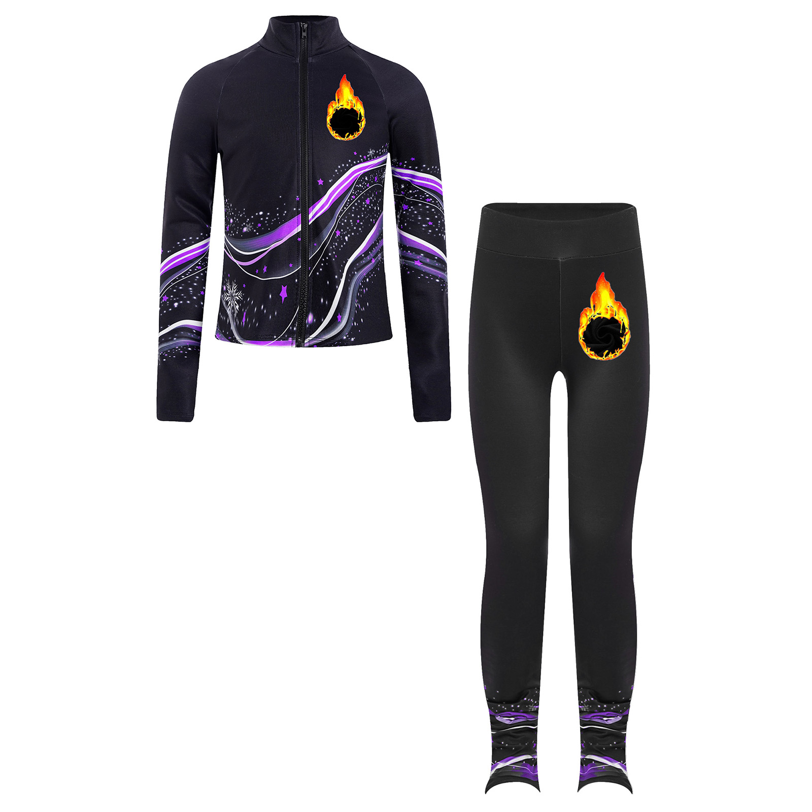Kids Girls Fleece Sports Gymna - Running Gear For Kids ulasan dan harga