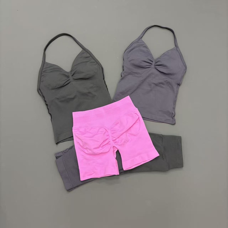 2 Piece Gym Set Women Seamless - Running Gear Women ulasan dan harga