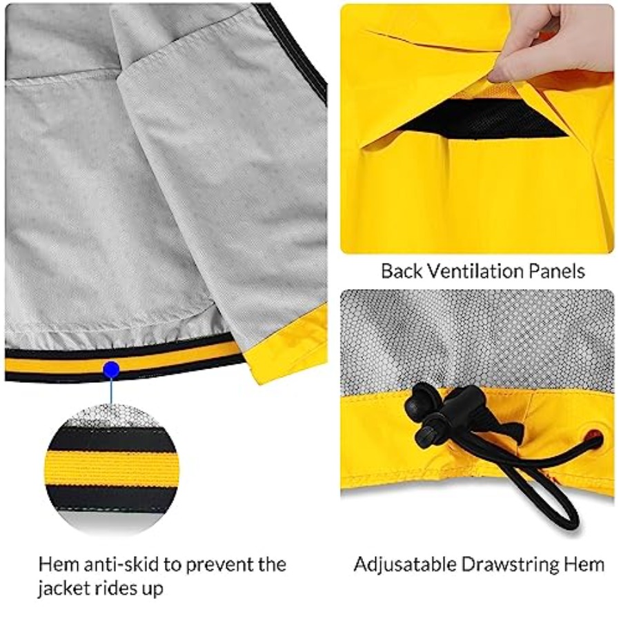 Men's Rain Jacket Waterproof W - Running Gear For Rain ulasan dan harga
