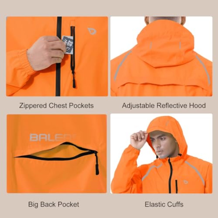 Men's Rain Jacket Waterproof W - Running Gear For Rain ulasan dan harga