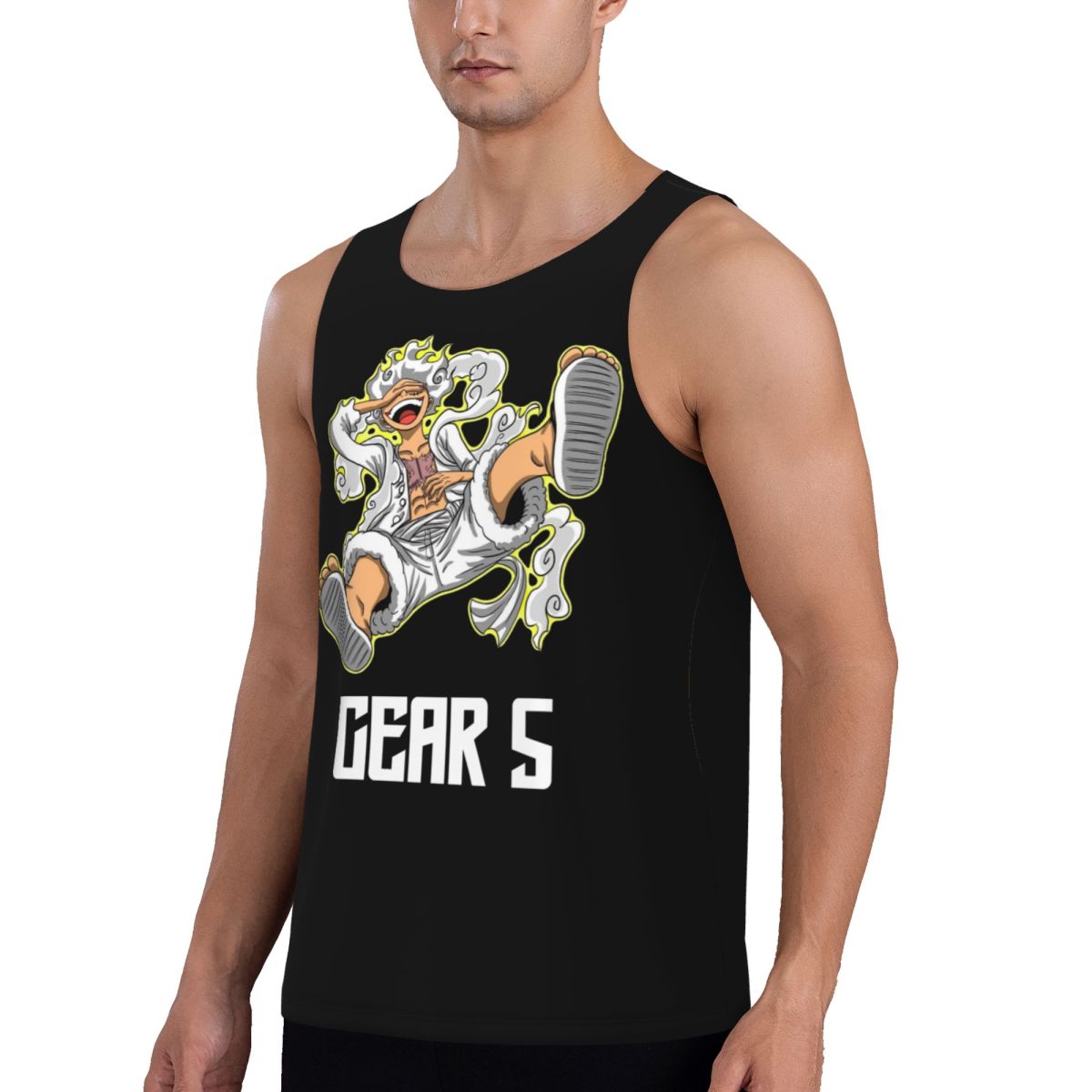 Luffy Gear 5 Japanese Manga Ru - Running Gear Tank ulasan dan harga