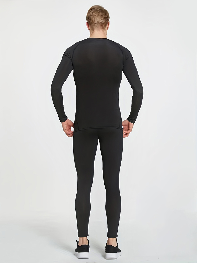 Compression Shirts Men's Rashg - Running Gear Winter ulasan dan harga