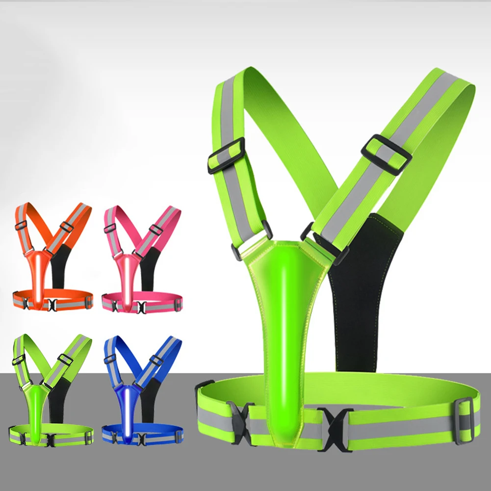 LED Running Vest USB Rechargea - Running Gear For Kids ulasan dan harga