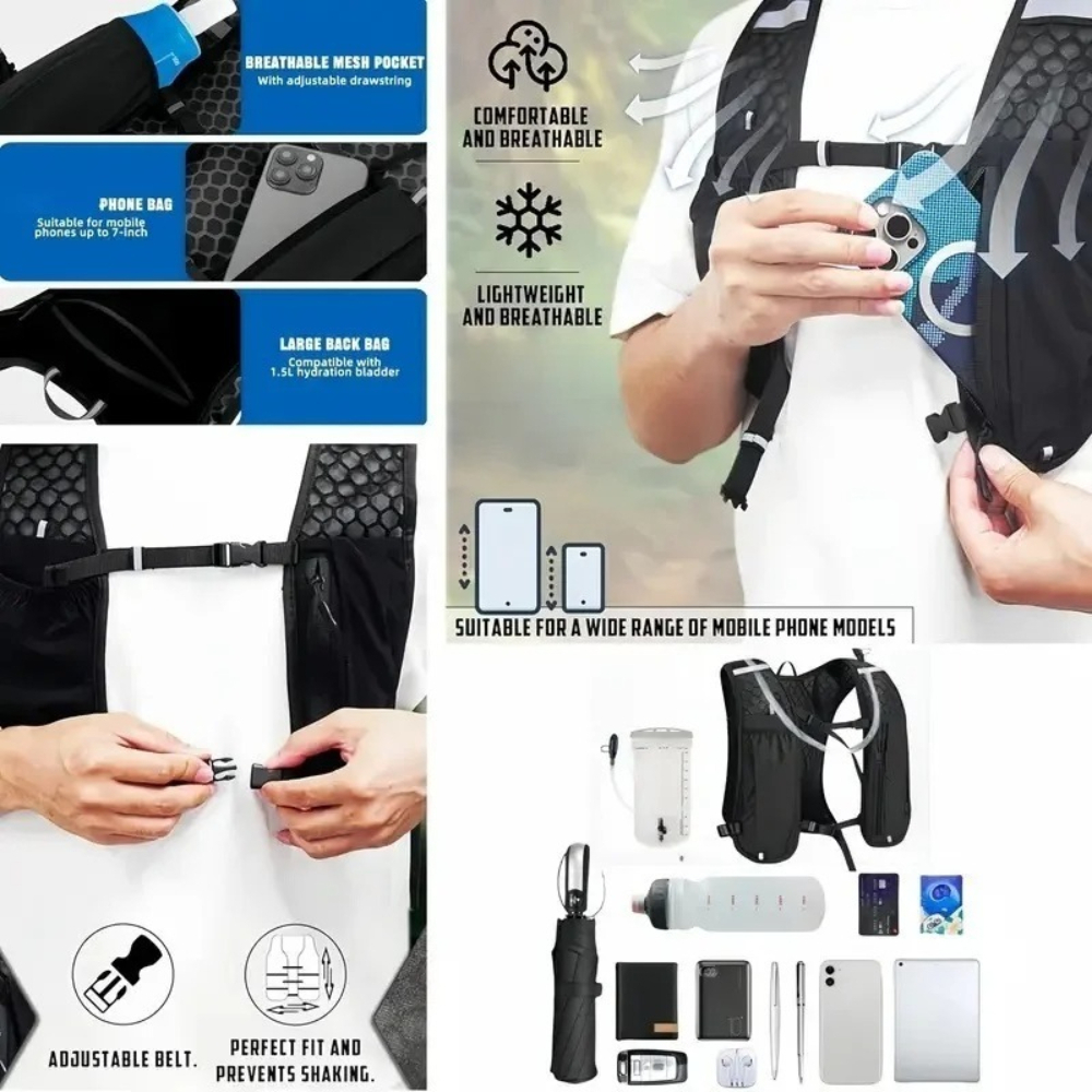 Running Hydration Vest for Wom - Running Gear ulasan dan harga