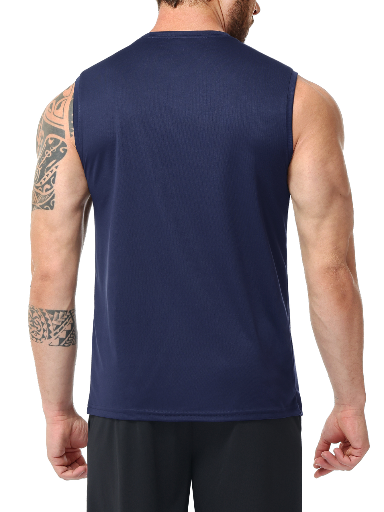 5pcs Tank Tops Men's Dry Fit S - Running Gear Tank ulasan dan harga