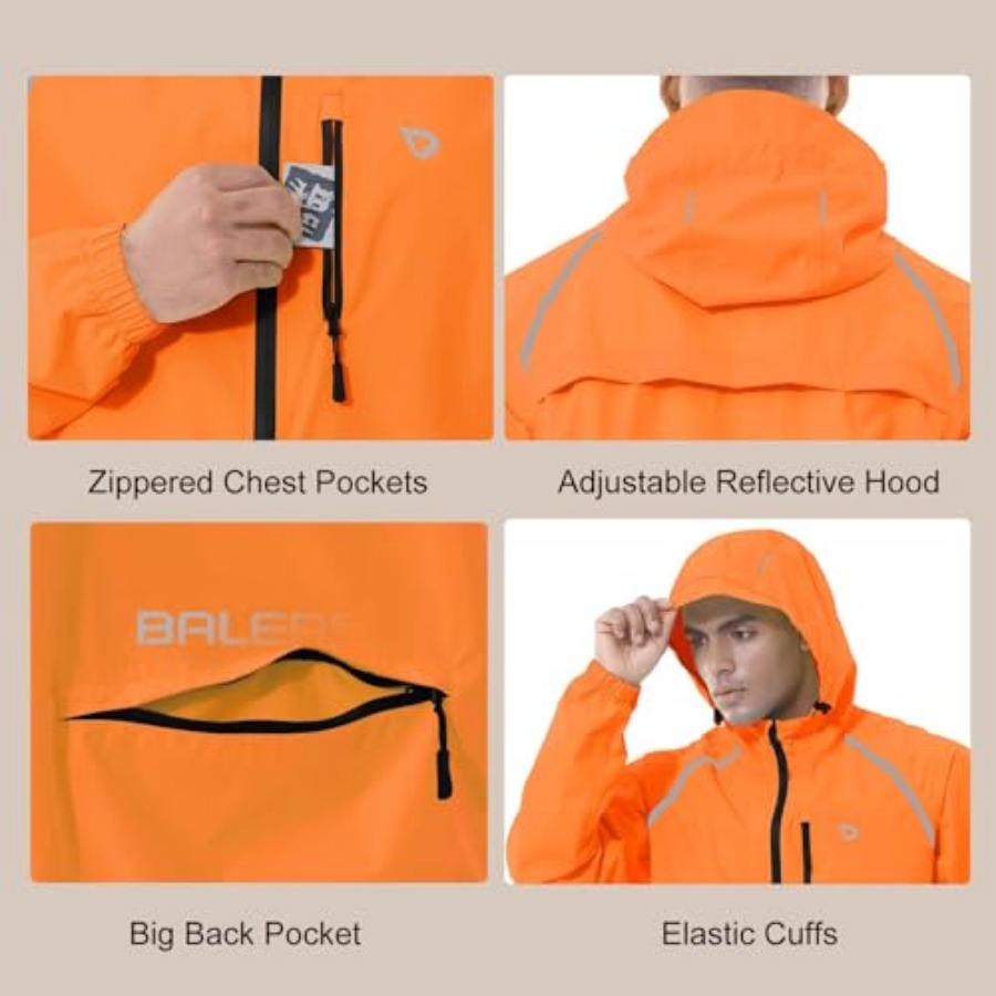 Men's Rain Jacket Waterproof W - Running Gear For Rain ulasan dan harga