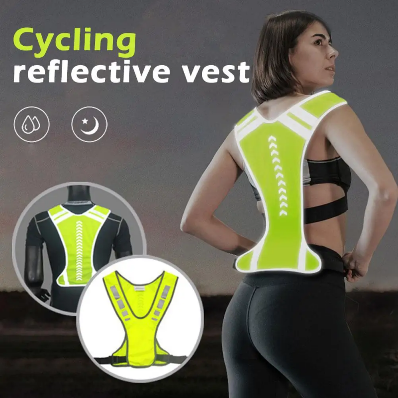 Outdoor Sports Reflective-Clot - Running Gear Tank ulasan dan harga