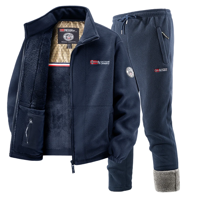 Mens Winter Fleece Tracksuit S - Running Gear Winter ulasan dan harga