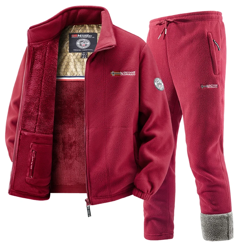 Mens Winter Fleece Tracksuit S - Running Gear Winter ulasan dan harga