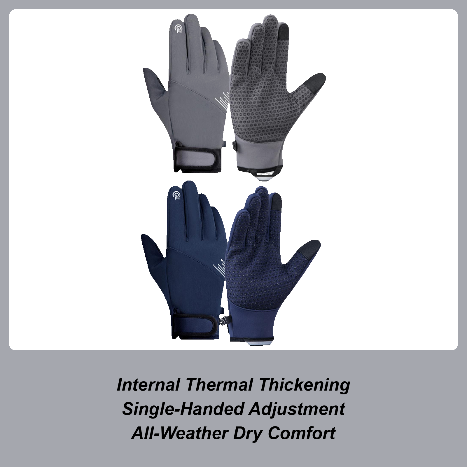 Winter Gloves Windproof Touchs - Running Gear In Snow ulasan dan harga