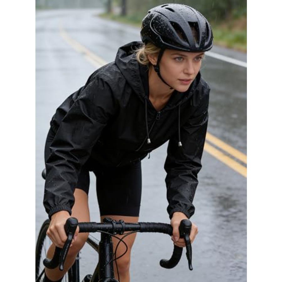 Womens Rain Jacket Lightweight - Running Gear For Rain ulasan dan harga