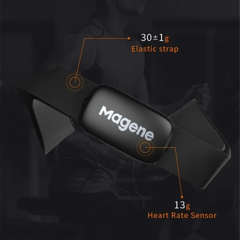 Magene Heart Rate Monitor - Bl - Heart Rate Strap Chest ulasan dan harga