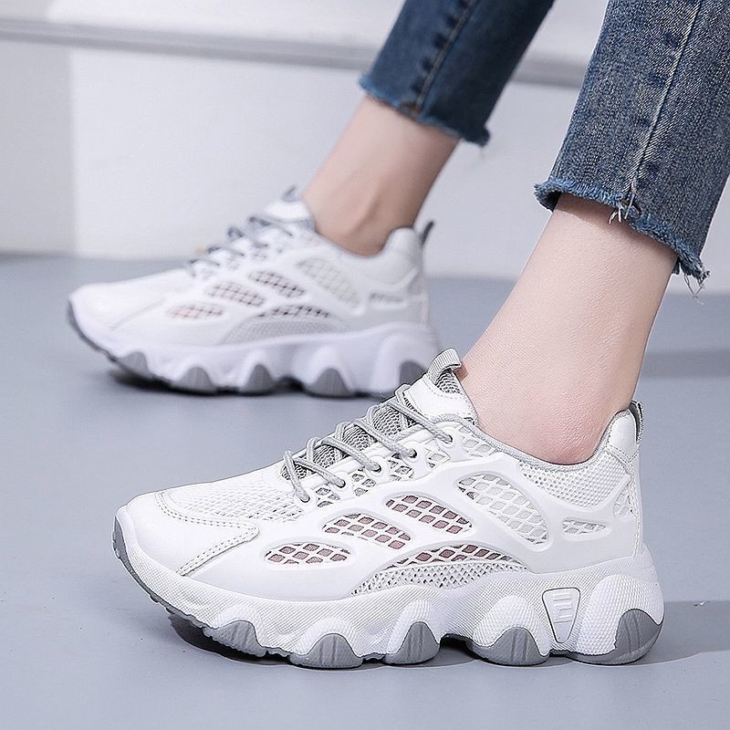 Breathable Mesh Chunky Sneaker - Running Gear Women ulasan dan harga