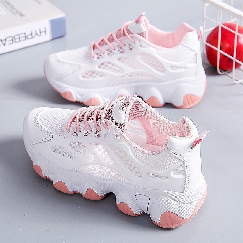 Breathable Mesh Chunky Sneaker - Running Gear Women ulasan dan harga