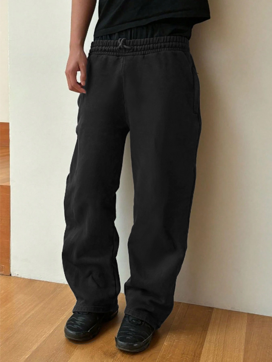 Plus Size Fleece Lined Sweatpa - Running Gear Winter ulasan dan harga