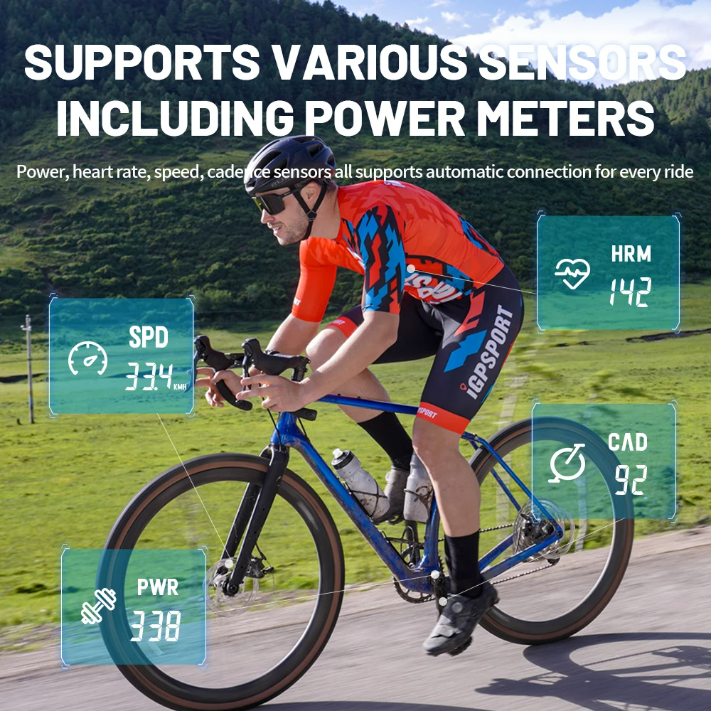 iGPSPORT BSC100S Bike Computer - Heart Rate Strap Chest ulasan dan harga