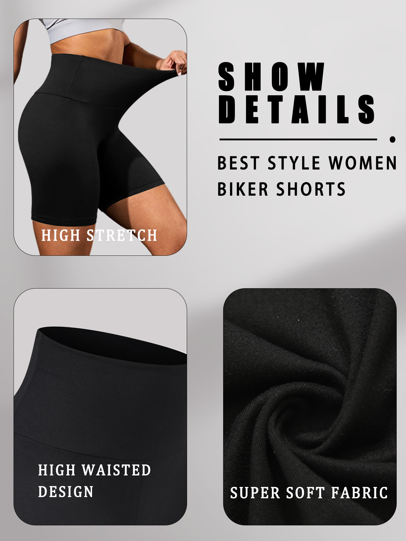Plus Size Biker shorts for Wom - Running Gear Women ulasan dan harga