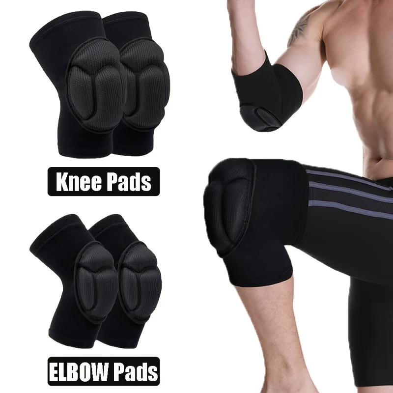 4pcs Knee & Elbow brace set ,  - Running Gear Knee ulasan dan harga