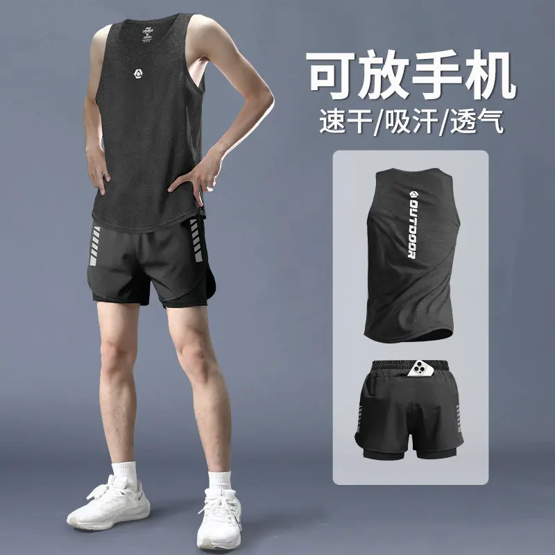 Men's Summer Quick-Dry Tank To - Running Gear Tank ulasan dan harga