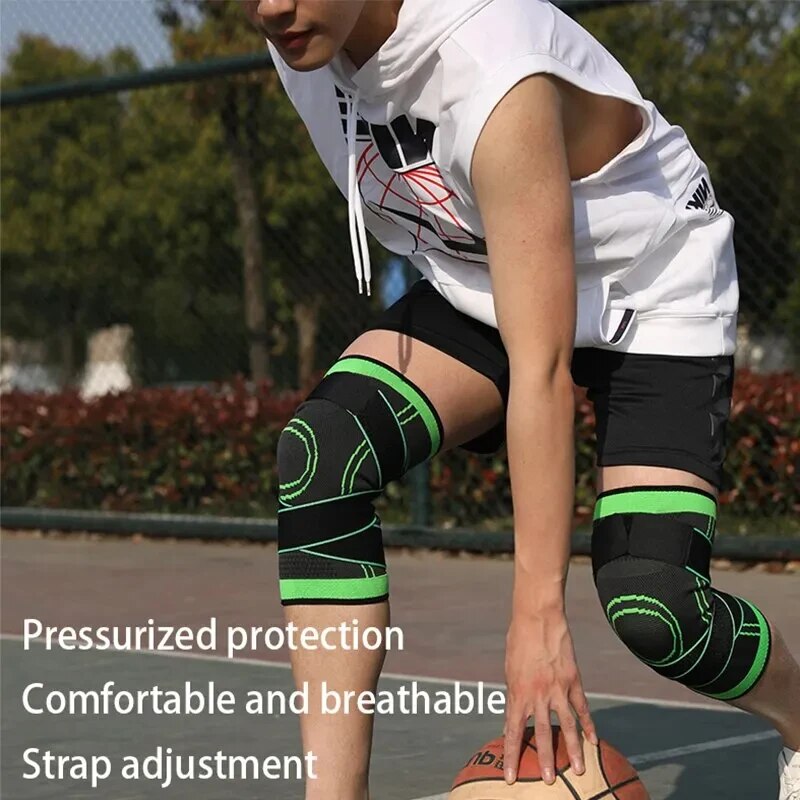 1pcs Sports Kneepad Men Pressu - Running Gear Knee ulasan dan harga