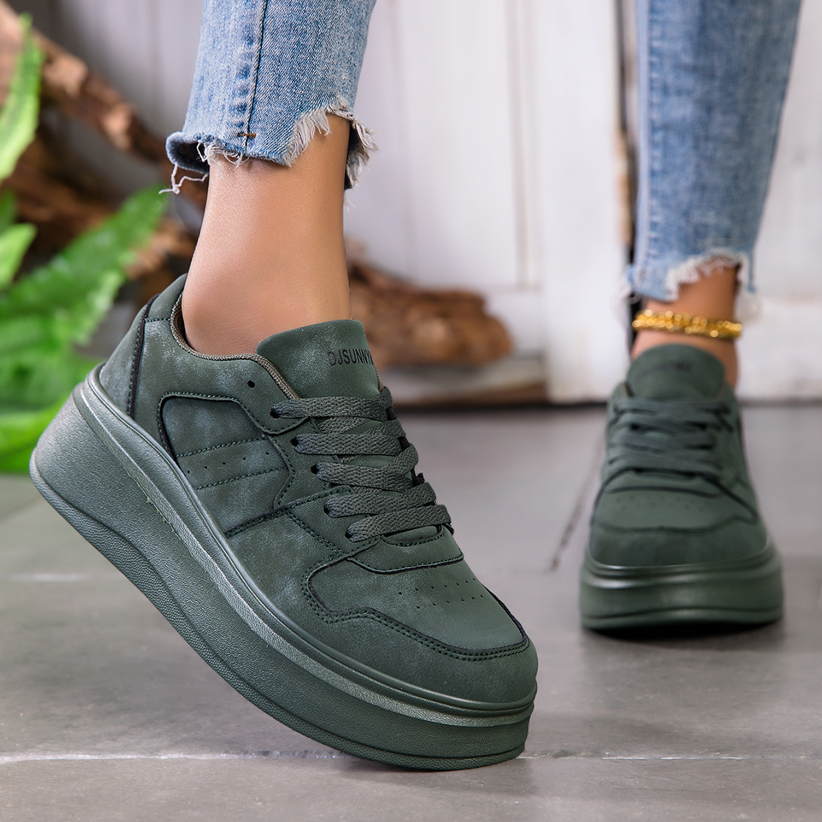 Women's Vulcanize Shoes Flat C - Running Gear Women ulasan dan harga