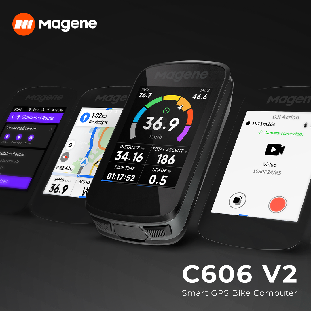 Magene C606V2 Touchscreen GPS  - Heart Rate Strap Chest ulasan dan harga