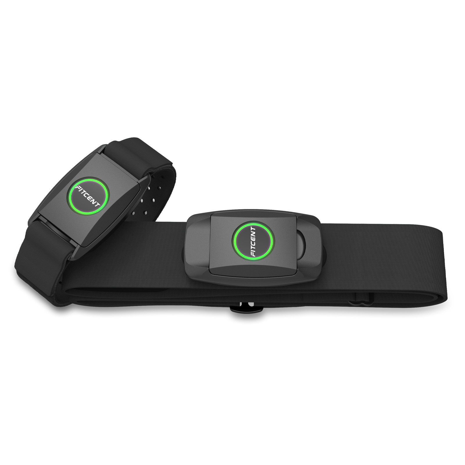 FITCENT Rechargeable 2 in 1 He - Heart Rate Strap Chest ulasan dan harga