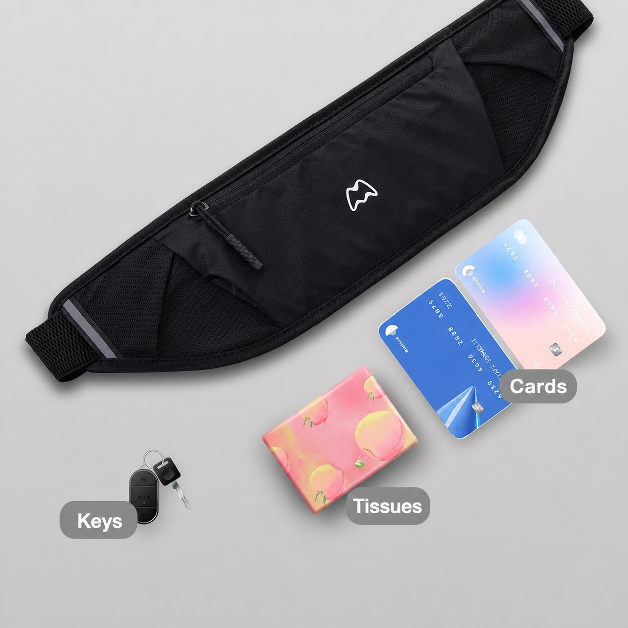 Waterproof Running Waist Pack  - Running Belt Waist ulasan dan harga