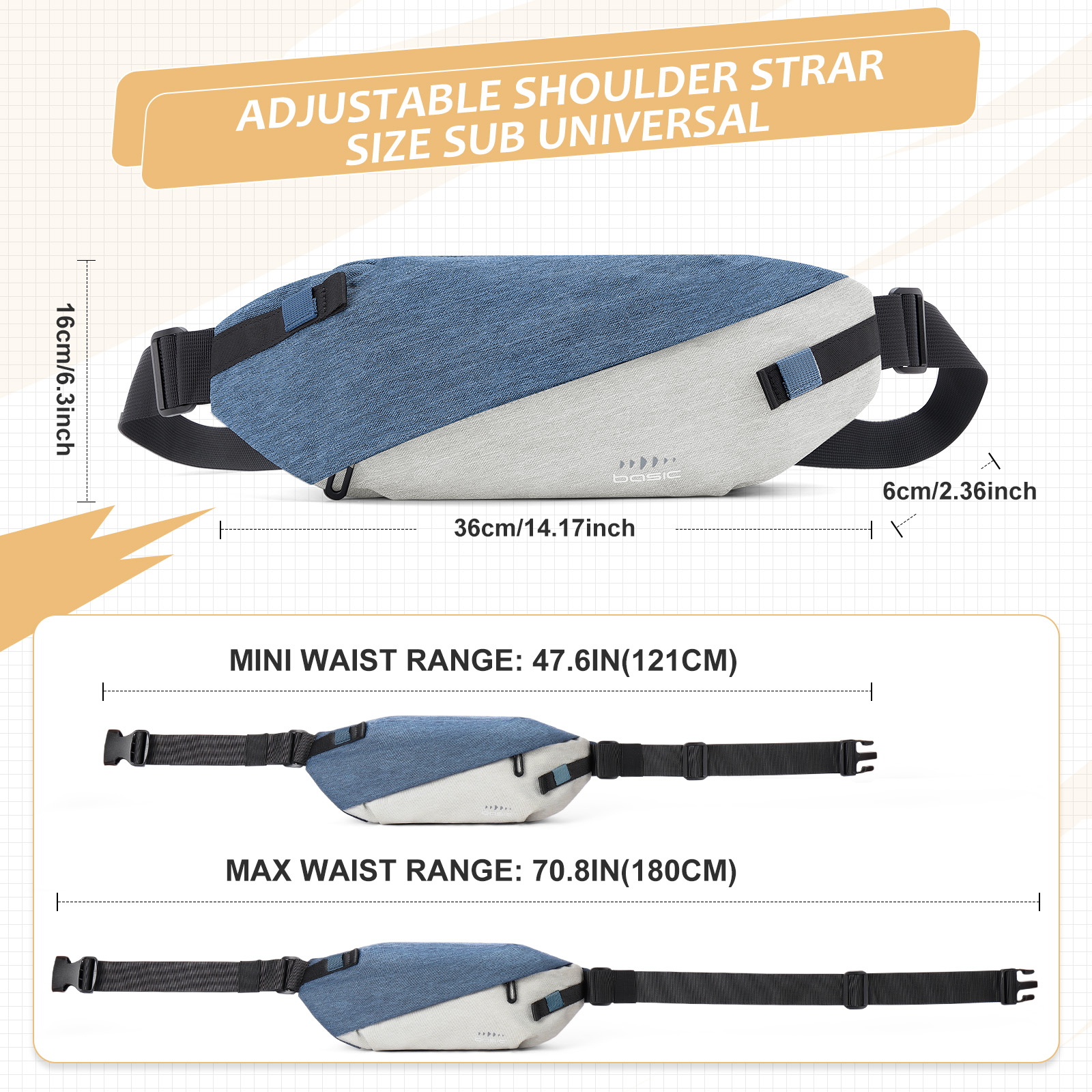 Fashionable Trendy Crossbody B - Running Belt Waist ulasan dan harga