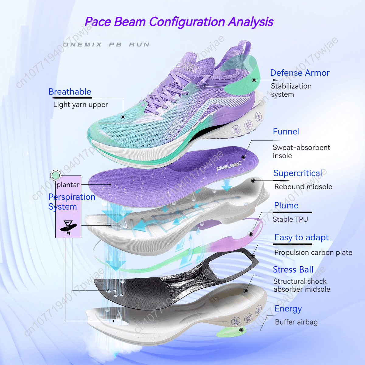 ONEMIX Carbon Plate Marathon R - Running Shoe Carbon ulasan dan harga