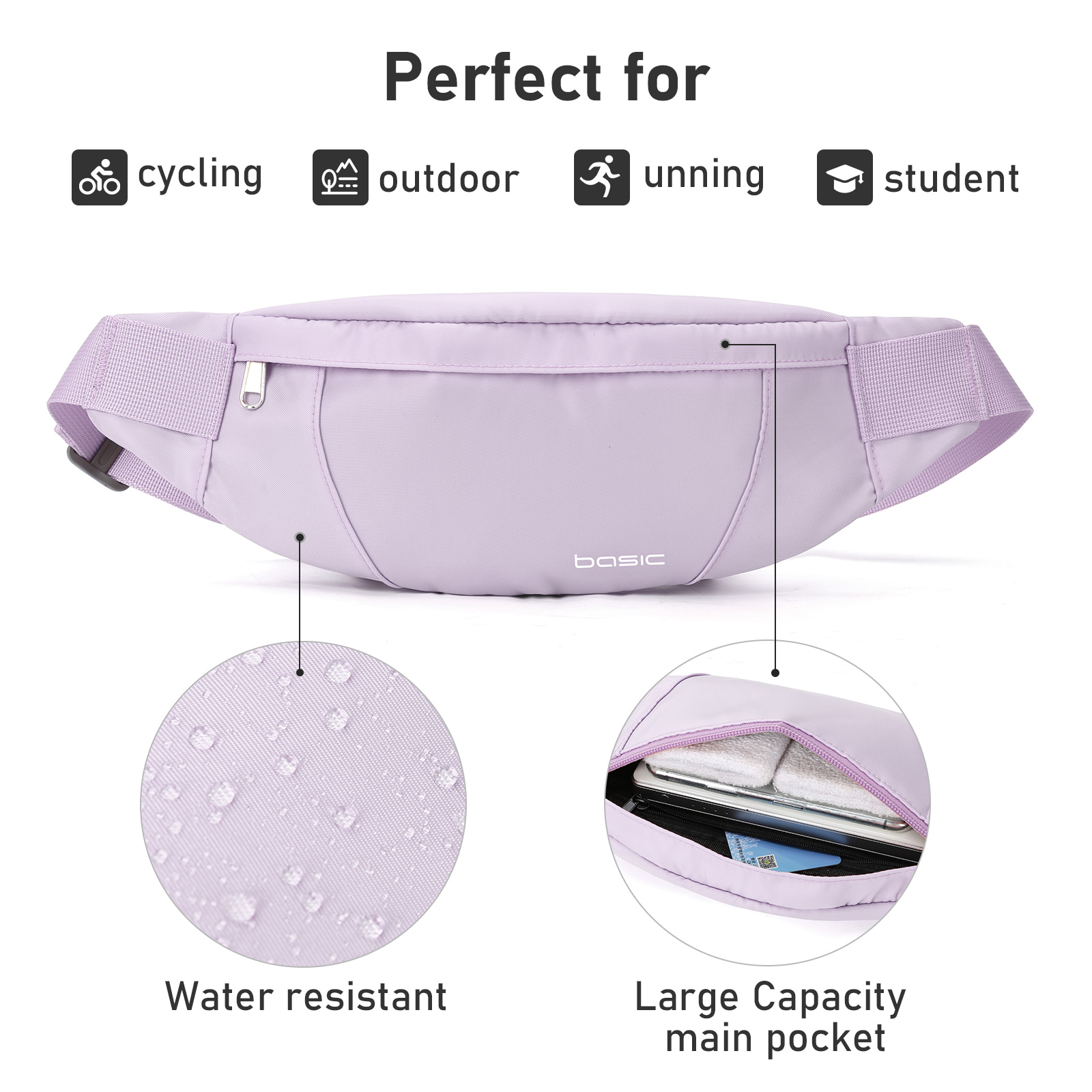 Fashion Running Waist Bag Wate - Running Belt Waist ulasan dan harga