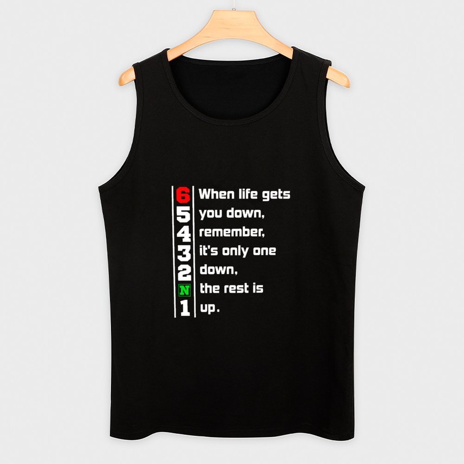 When Life Gets You Down Gears. - Running Gear Tank ulasan dan harga