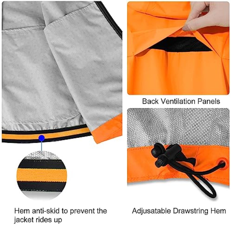 Men's Rain Jacket Waterproof W - Running Gear For Rain ulasan dan harga