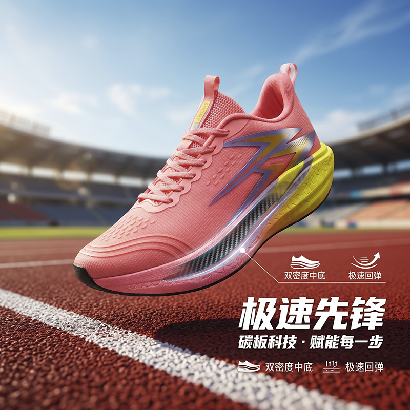 NEW Running Shoes Carbon Board - Running Shoe Carbon ulasan dan harga