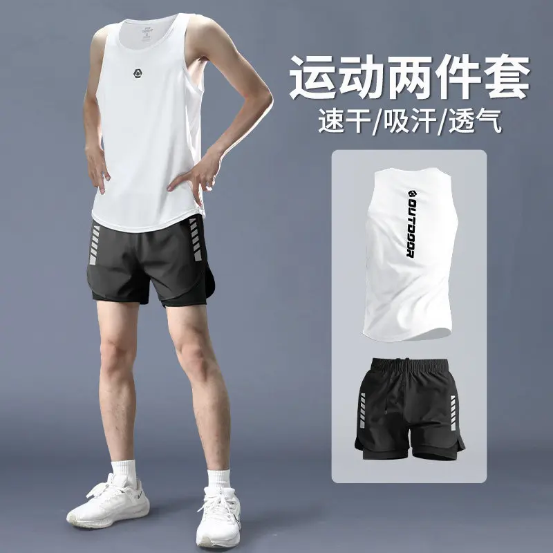 Men's Summer Quick-Dry Tank To - Running Gear Tank ulasan dan harga