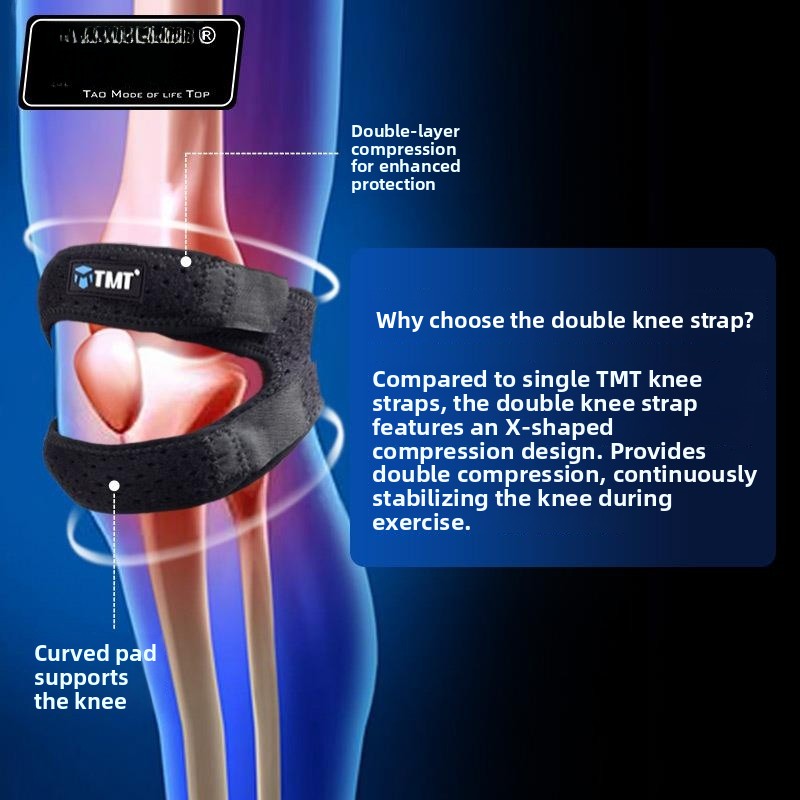 Sports Knee Pads Fitness Runni - Running Gear Knee ulasan dan harga