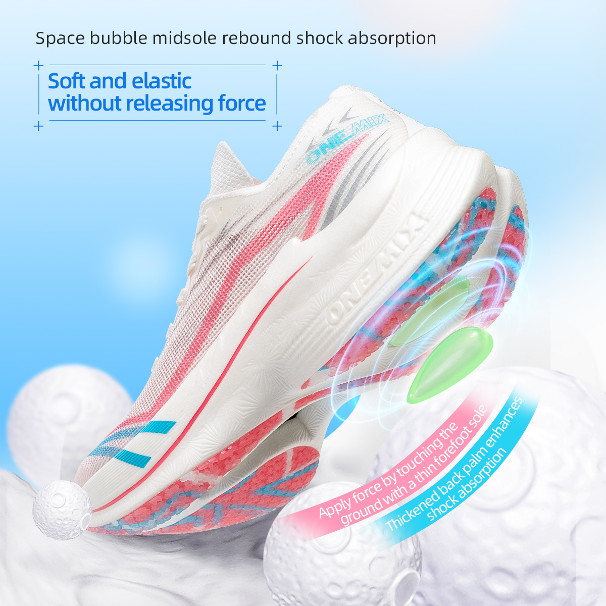 ONEMIX Running Shoe Man Woman  - Running Shoe Carbon ulasan dan harga