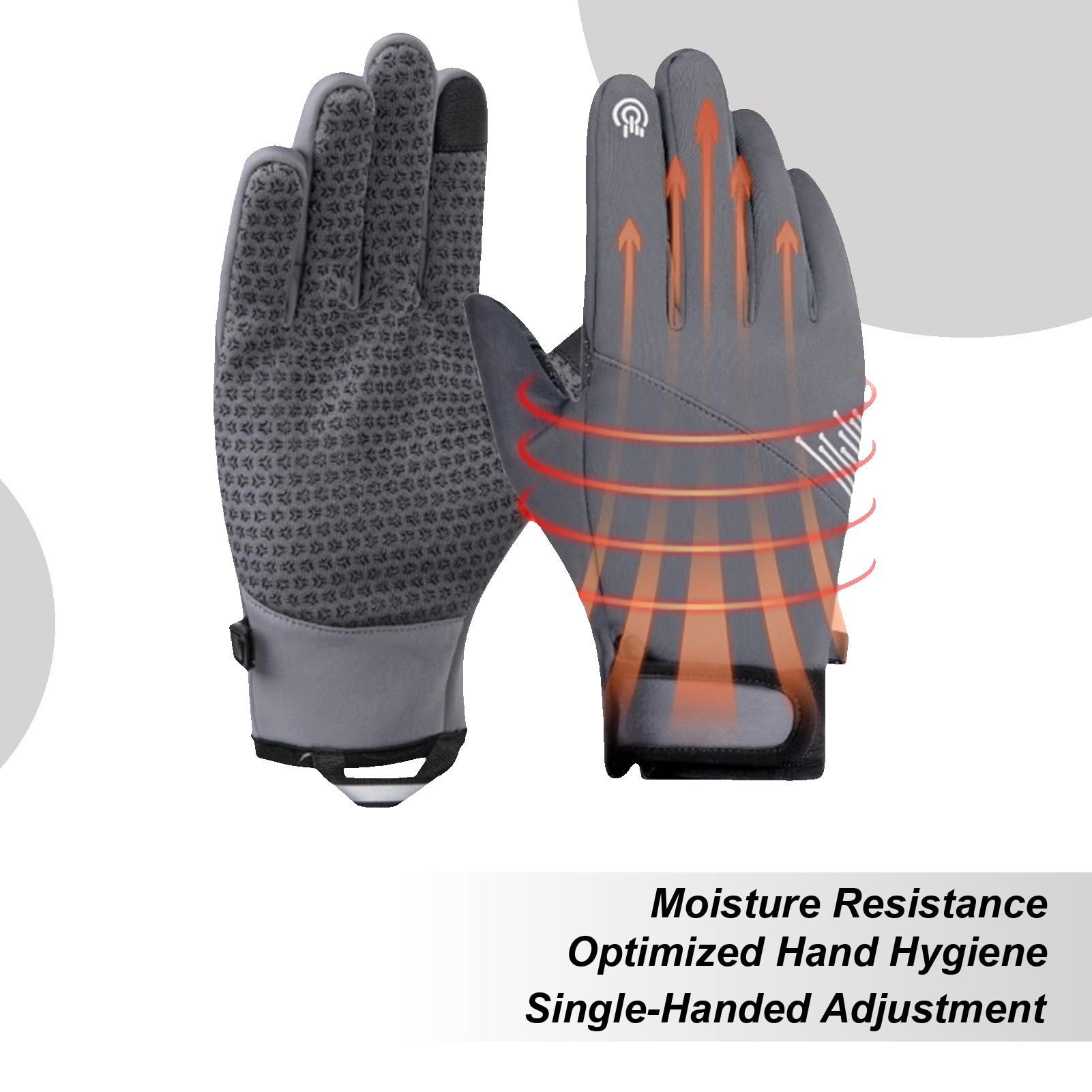 1 pair Winter Gloves Windproof - Running Gear In Snow ulasan dan harga