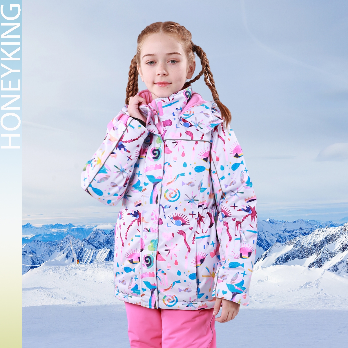 HONEYKING Kids Ski Outwear Win - Running Gear For Kids ulasan dan harga